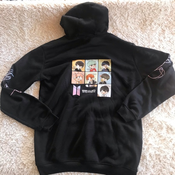 bts hoodie sweater